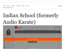 Tablet Screenshot of indianschoolrock.com